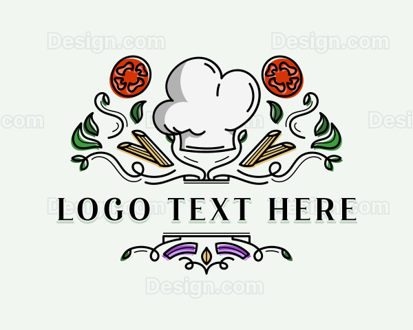 Gourmet Pasta Restaurant Logo