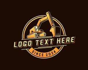 Excavator Machinery Contractor logo