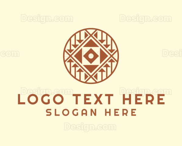 Tattoo Aztec Pattern Logo