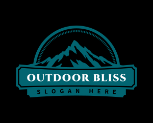 Travel Outdoor Mountain  logo design