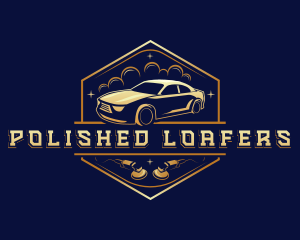 Car Detailing Polisher logo design