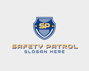 Shield Police Badge Security logo