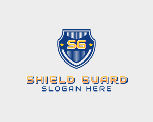 Shield Police Badge Security logo