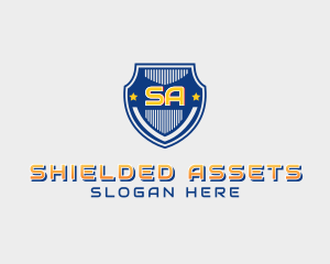 Shield Police Badge Security logo