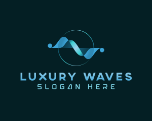 Generic Wave Company logo design