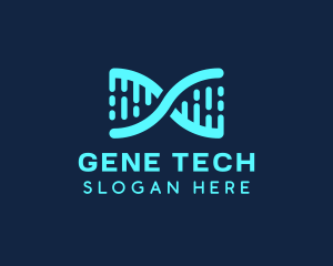 Genetics Laboratory Letter X logo
