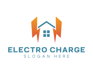 Electric Lightning Charge logo design