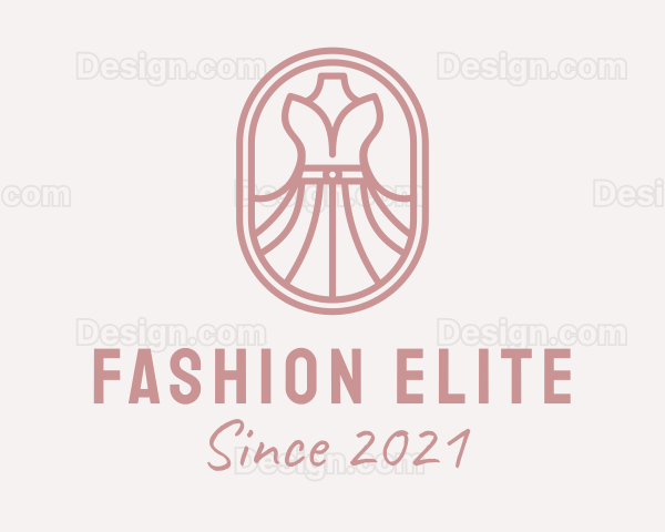 Fashion Dress Tailoring Logo