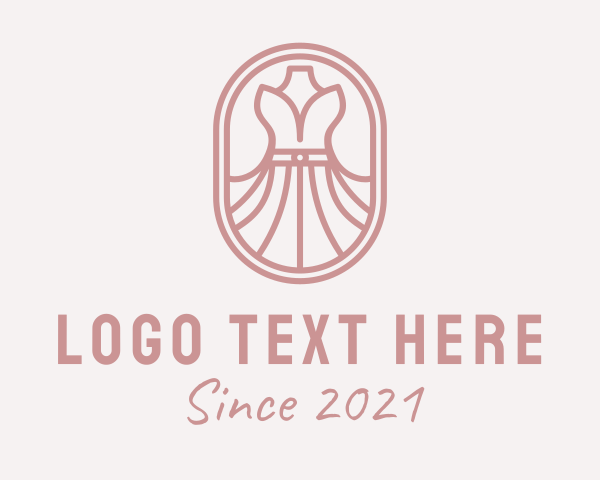 Dress logo example 4