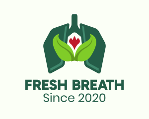 Natural Lung Medication logo design