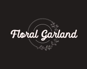 Elegant Floral Wellness logo design