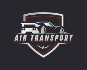 Auto Motorsport Race Car logo design