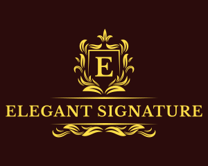 Elegant Premium Crest logo design