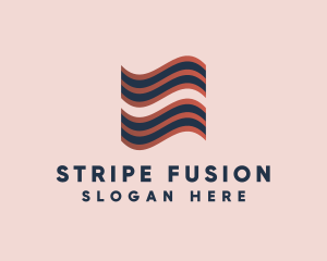 Stripe Banner Flags logo