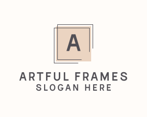 Framing Business Square Letter logo