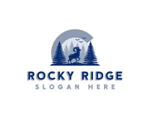 Colorado Bighorn Sheep logo design