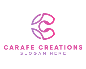 Modern Feminine C logo design