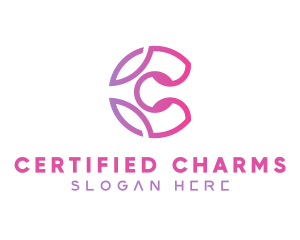 Modern Feminine C logo design