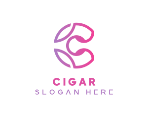 Modern Feminine C logo design