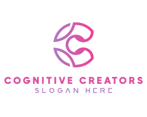 Modern Feminine C logo design