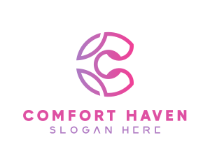 Modern Feminine C logo design