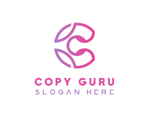 Modern Feminine C logo design