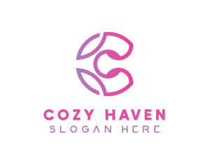 Modern Feminine C logo design