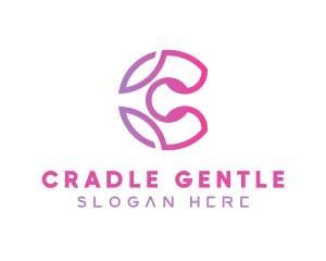 Modern Feminine C logo design