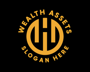 Gold Crypto Asset Management logo design