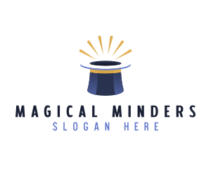 Magic Top Hat Apparel logo design