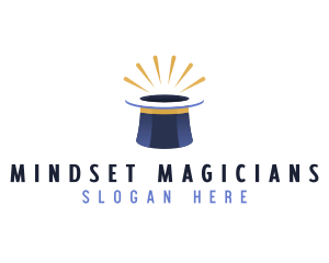 Magic Top Hat Apparel logo design