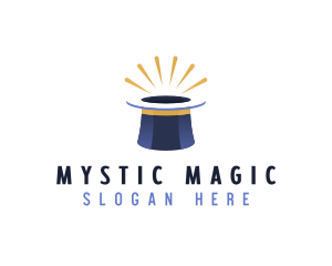 Magic Top Hat Apparel logo design