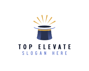 Magic Top Hat Apparel logo design