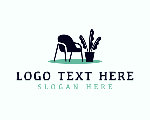 Armchair logo example 1