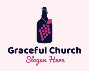 Grape Wine Liquor logo