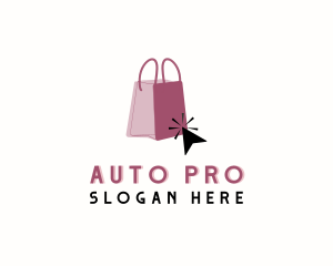 Online Shopping Bag Logo