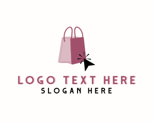 Online - Online Shopping Bag logo design