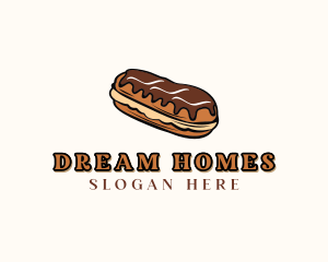 Chocolate Donut Dessert  Logo