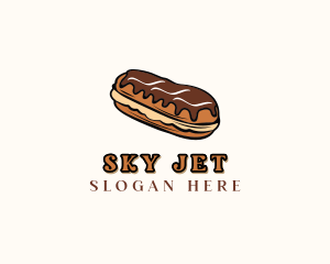 Chocolate Donut Dessert  Logo