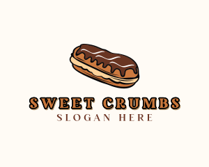 Chocolate Donut Dessert  logo design