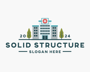 Hospital Clinic Building logo design