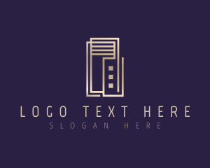 Modern Minimalist Building logo