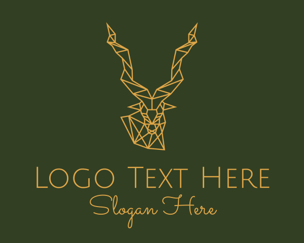 Gold logo example 1