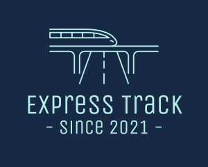 Railway Metro Train logo