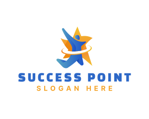 Human Star Achievement Success logo