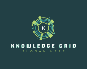 Technology Digital Futuristic logo