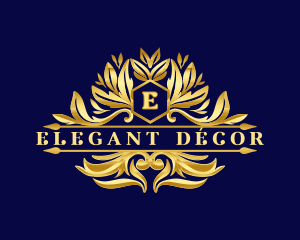 Elegant Floral Ornament logo design