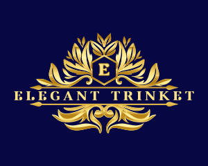 Elegant Floral Ornament logo design