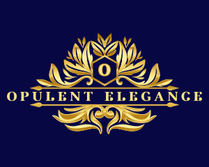 Elegant Floral Ornament logo design