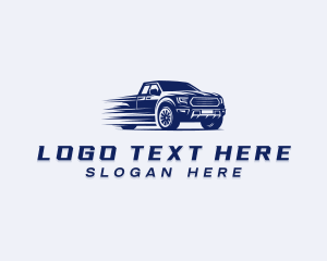 Pickup - Fast Pickup Truck logo design